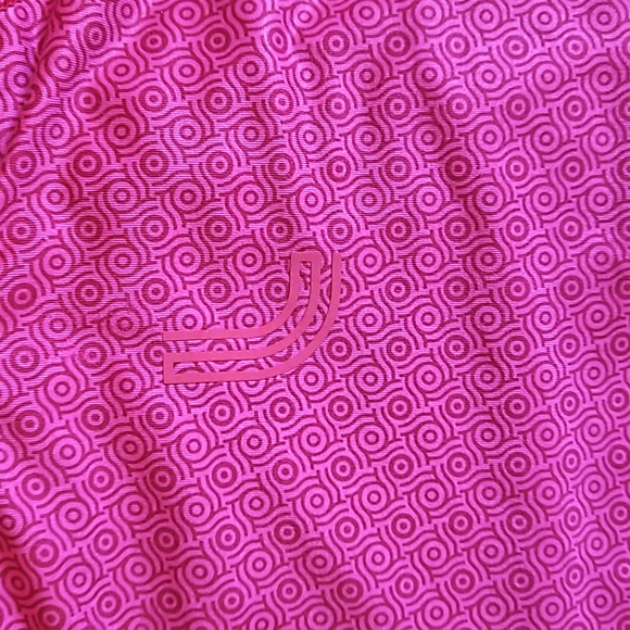 Lolë Long-sleeved Athletic Quarter Zip Pullover Top Fushia Pink, Sz Small - Picture 9 of 11